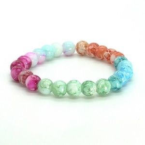 8mm Beaded Bracelet #BRB-161